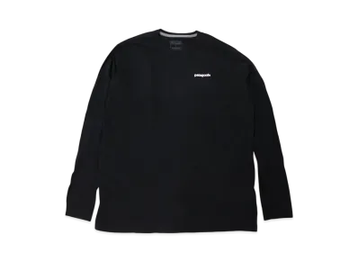 patagonia Men's LongSleeve P-6Logo Responsibility "Black"