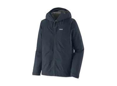 patagonia Men's Boulder Folk Rain Jacket "Smolder Blue"