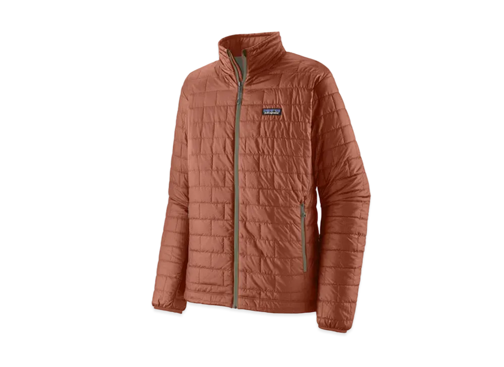 patagonia Men's Nano Puff Jacket "Burl Red"