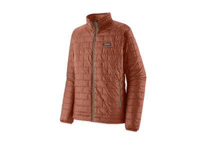 patagonia Men's Nano Puff Jacket "Burl Red"