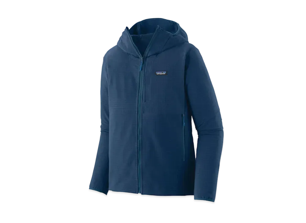 patagonia Men's R1 Tech Face Hoodie "Tidepool Blue"
