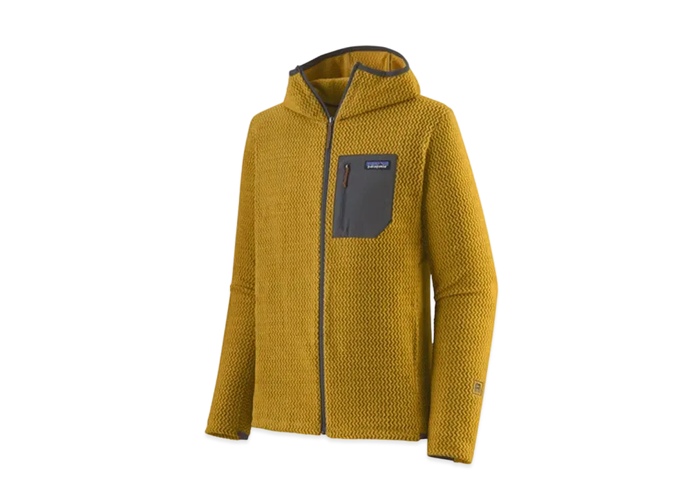 patagonia Men's R1 Air Full Zip Hoodie "Cosmic Gold"
