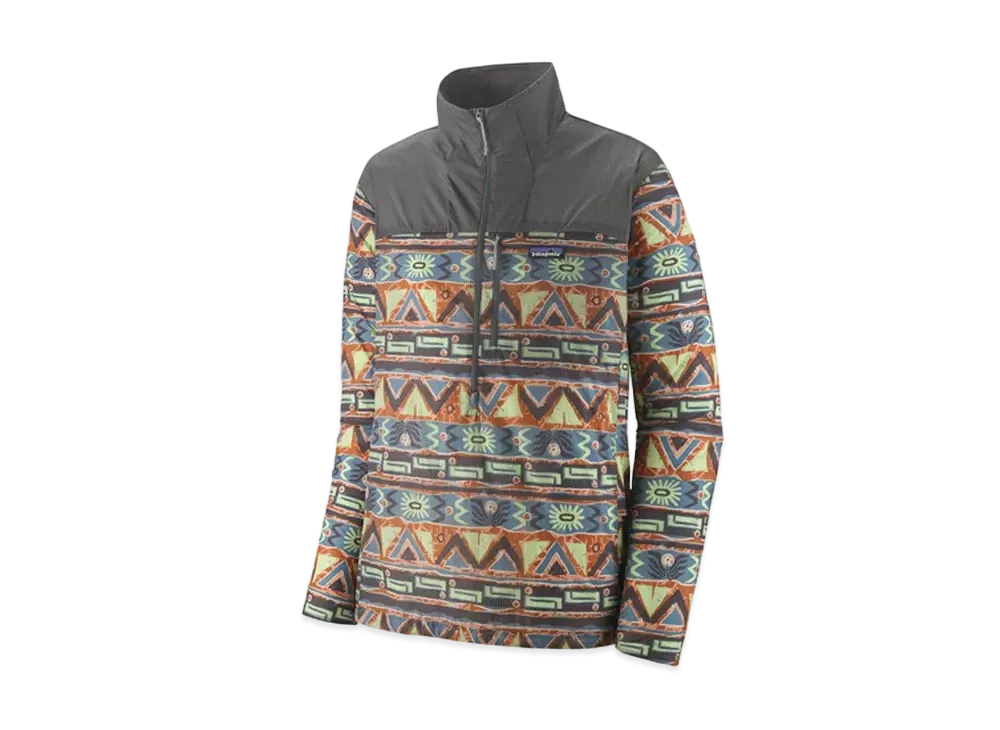 patagonia Men's Houdini Stash 1/2 Zip Pullover "Forge Grey"