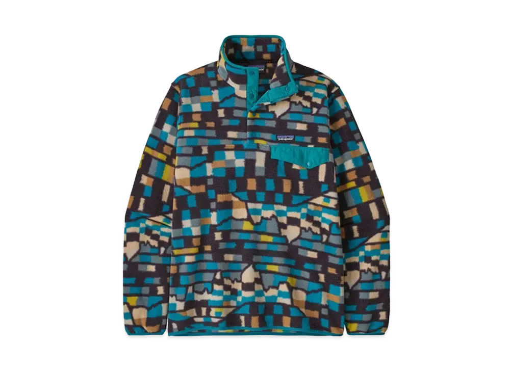 patagonia Men's Lightweight Scintilla Snap T-Pullover "Belay Blue"