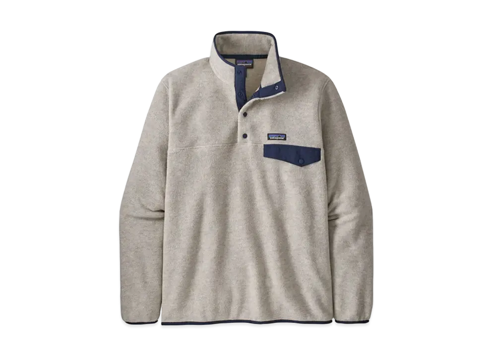 patagonia Men's Lightweight Scintilla Snap T-Pullover "Oatmeal Heather"