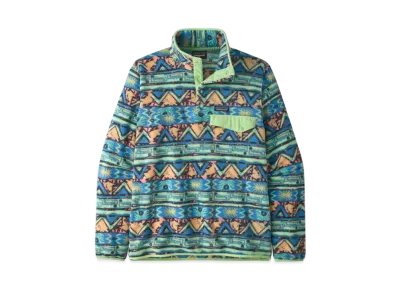 patagonia Men's Lightweight Scintilla Snap T-Pullover "Salamander Green"