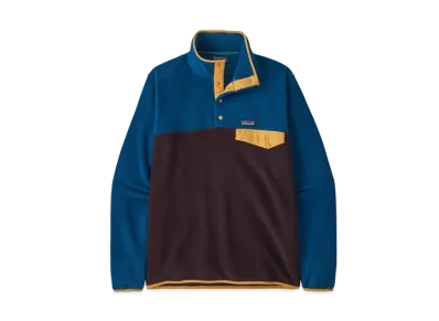 patagonia Men's Lightweight Scintilla Snap T-Pullover "Obsidian Plum"