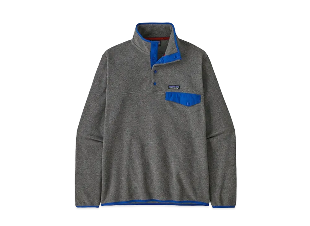 patagonia Men's Lightweight Scintilla Snap T-Pullover "Passage Blue"
