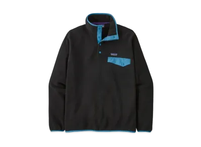 patagonia Men's Lightweight Scintilla Snap T-Pullover "Black"