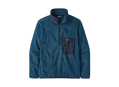 patagonia Men's Microdini 1/2 Zip Pullover "Tidepool Blue"