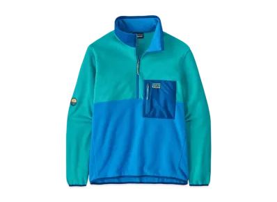 patagonia Men's Microdini 1/2 Zip Pullover "Vessel Blue"