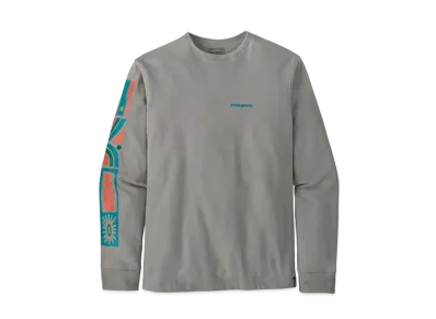 patagonia Men's Lightweight Dawn to Dusk Wild Rise Crew "Salt Grey"