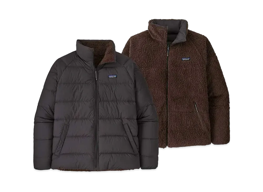 Patagonia Reversible Silent Down Jacket "Ink Black"