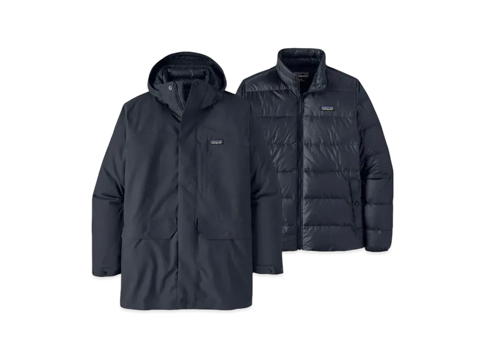 Patagonia Men's Tress Three In One Parka "Navy"