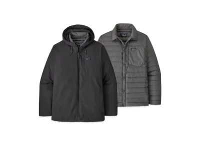 Patagonia Men's Down Drift Three In One Jacket "Black"