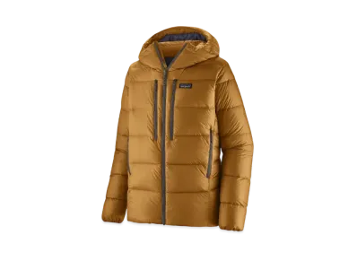 Patagonia Men's Fitzroy Down Hoodie "Brown"