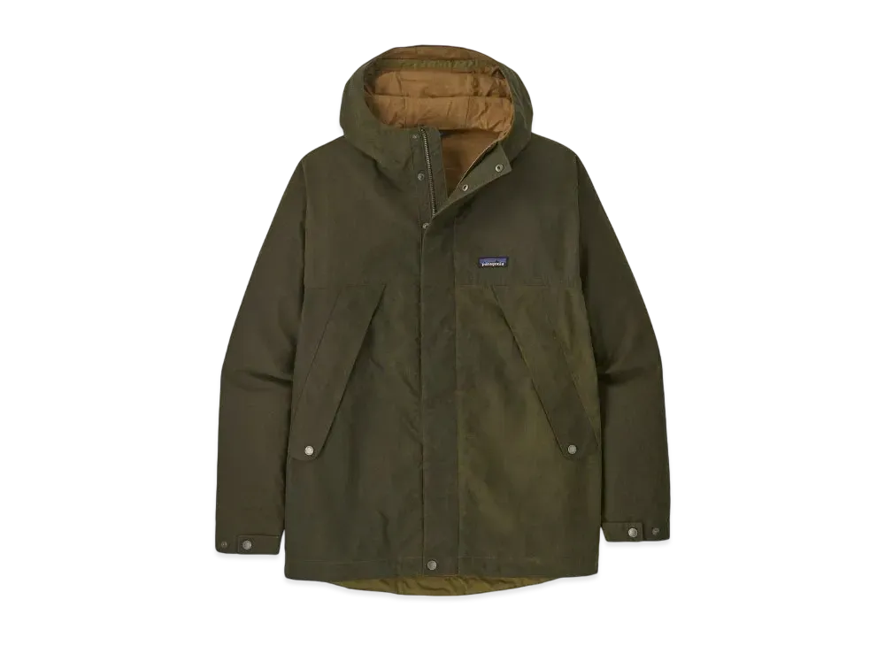 Patagonia Men's Waxed Cotton Jacket "Basin Green"