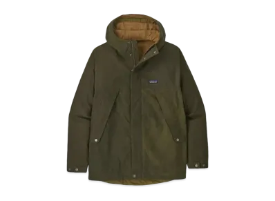 Patagonia Men's Waxed Cotton Jacket "Basin Green"