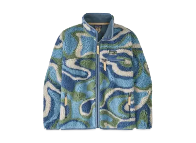 Patagonia Men's Natural Blend Retro Cardigan "Thermal Blue"
