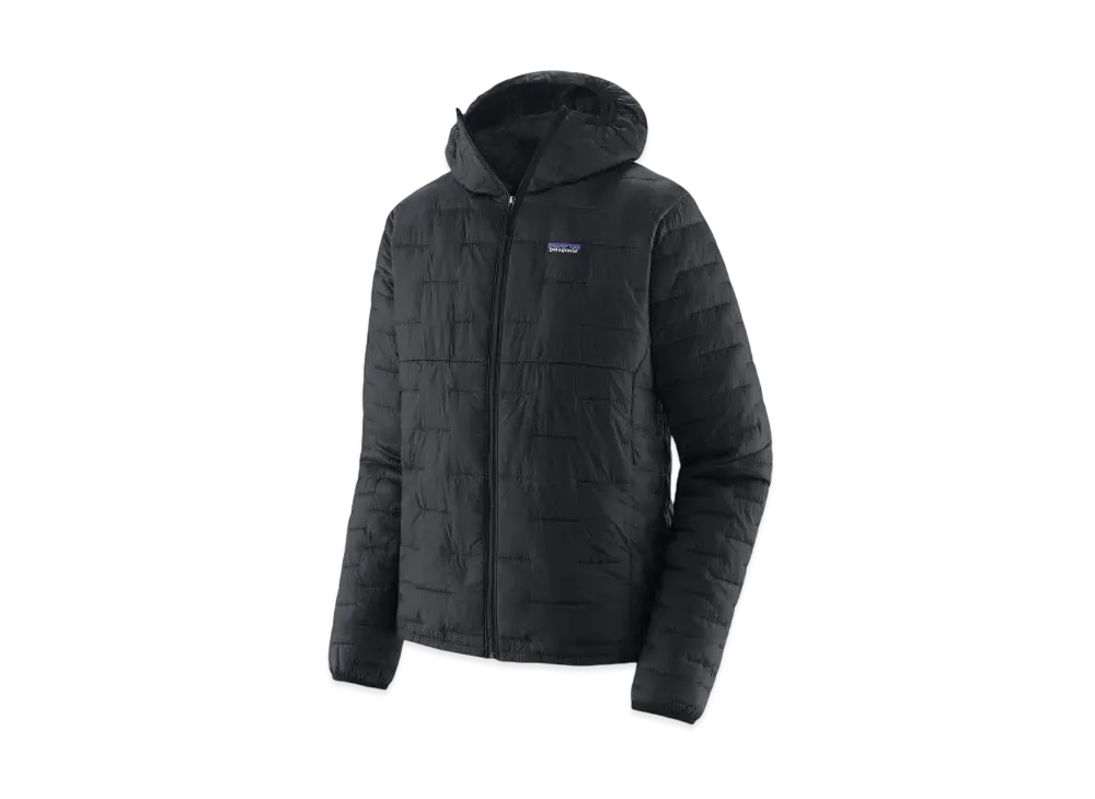 Patagonia Men's Micro Puff Hoodie "Black"