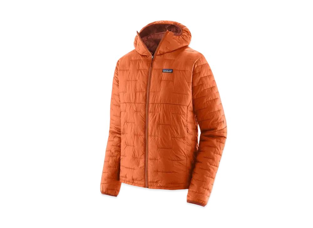 Patagonia Men's Micro Puff Hoodie "Rust"