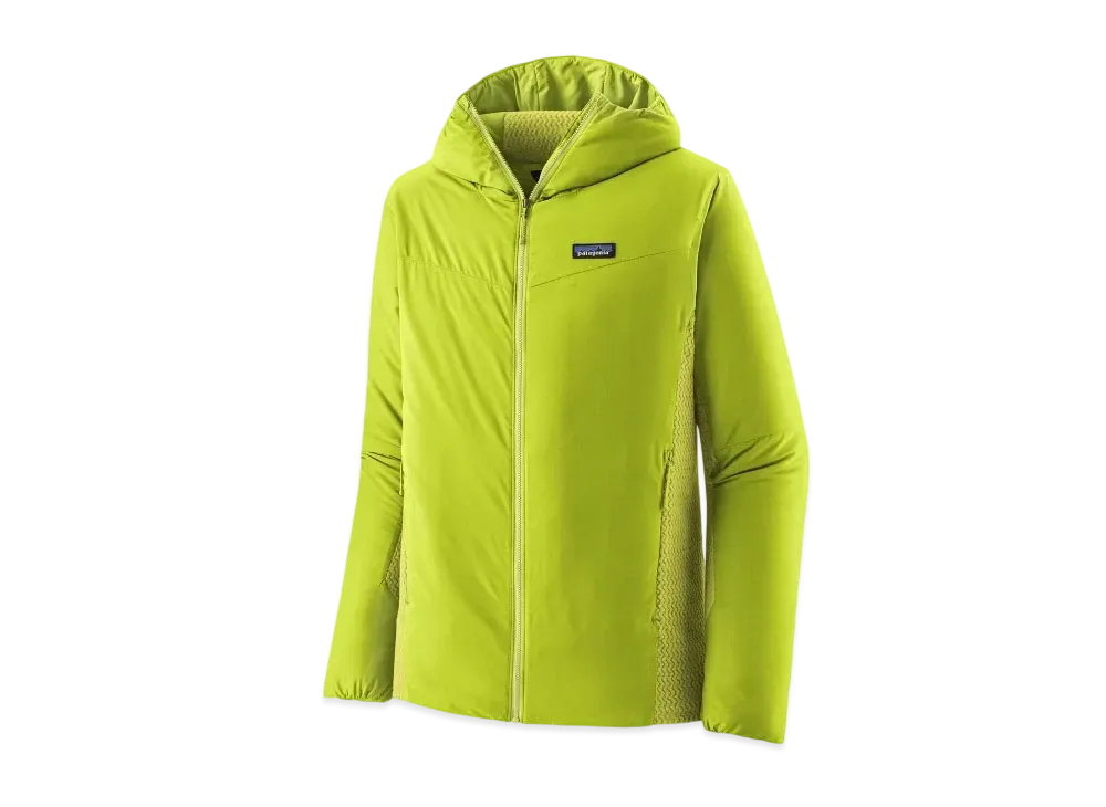 Patagonia Men's Nano Air Light Hybrid Hoodie "Phosphorus Green"