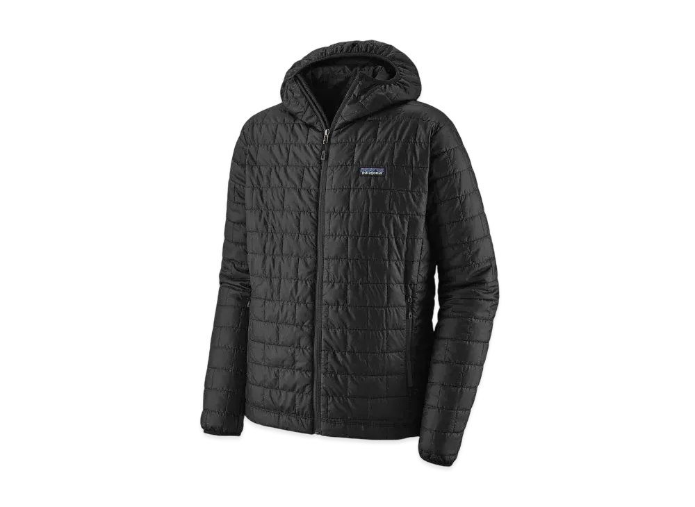 Patagonia Men's Nano Puff Hoodie "Black"