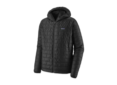 Patagonia Men's Nano Puff Hoodie "Black"