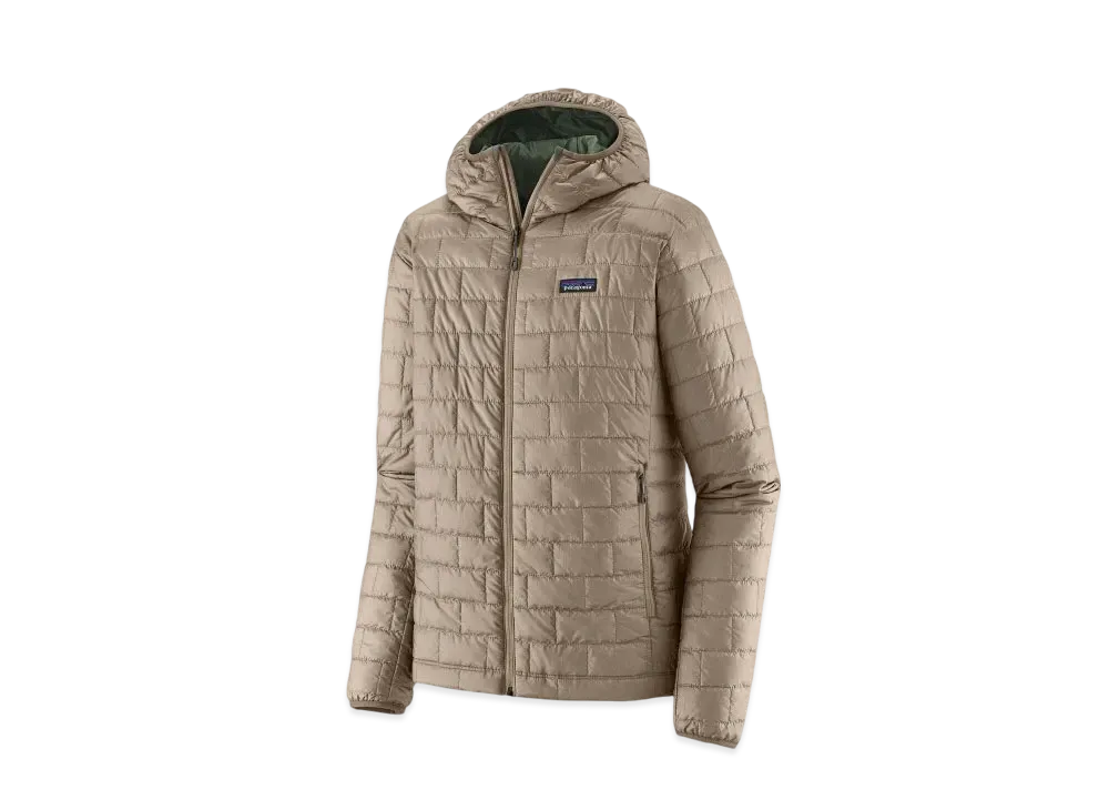 Patagonia Men's Nano Puff Hoodie "Grey"