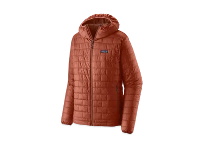 Patagonia Men's Nano Puff Hoodie "Red"