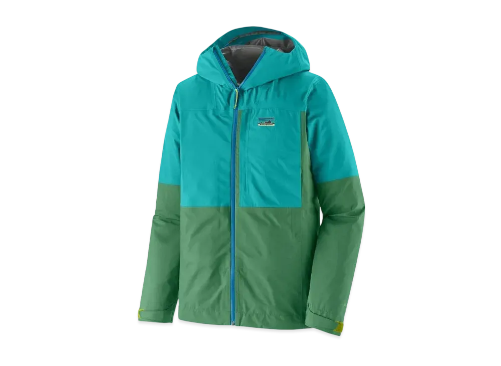 Patagonia Men's Boulder Fork Rain Jacket "Gather Green"
