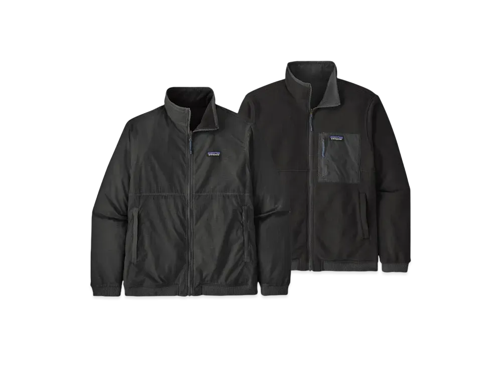 Patagonia Men's Reversible Shelled Microdini Jacket "Grey"