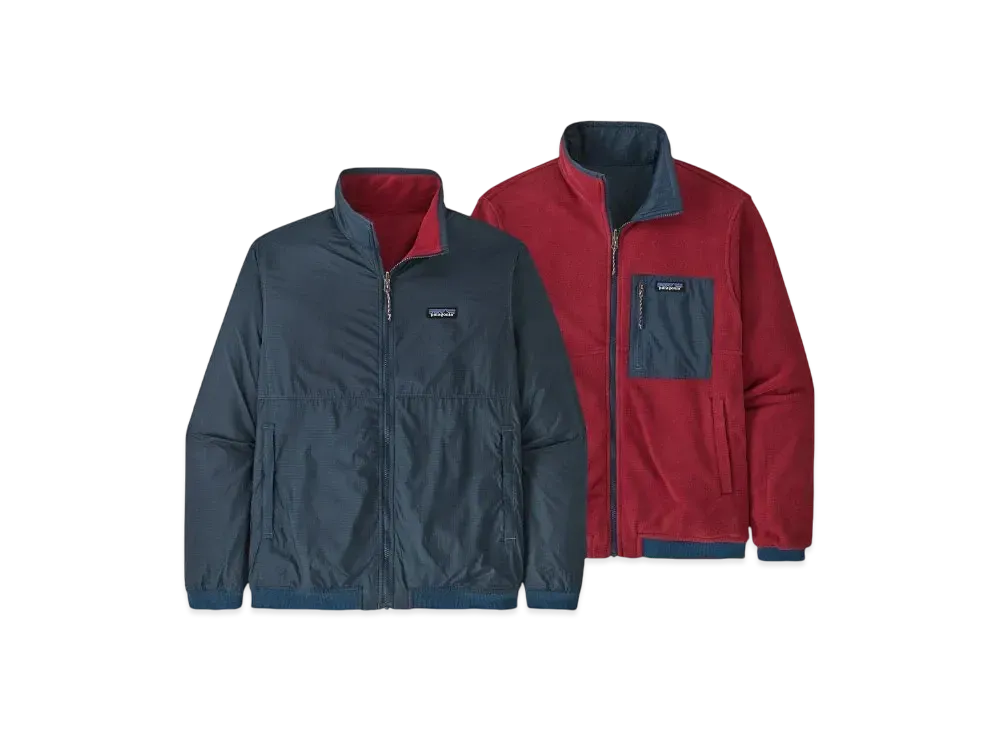 Patagonia Men's Reversible Shelled Microdini Jacket "Tidepool Blue"
