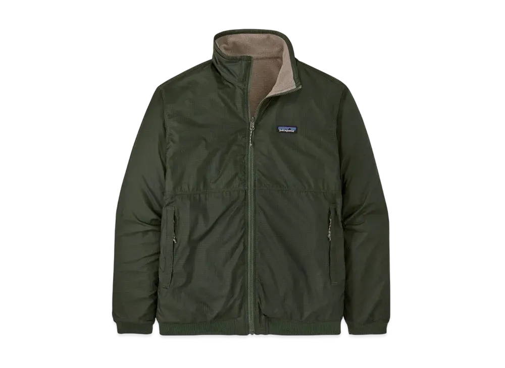 Patagonia Men's Reversible Shelled Microdini Jacket "Pine Green"