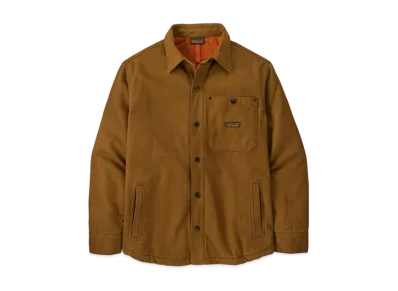 Patagonia Men's Iron Forge Fleece Lined Jac Shirt "Brown"