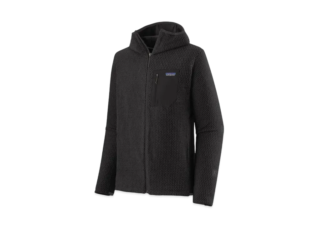 Patagonia Men's R1 Air Full Zip Hoodie "Black"