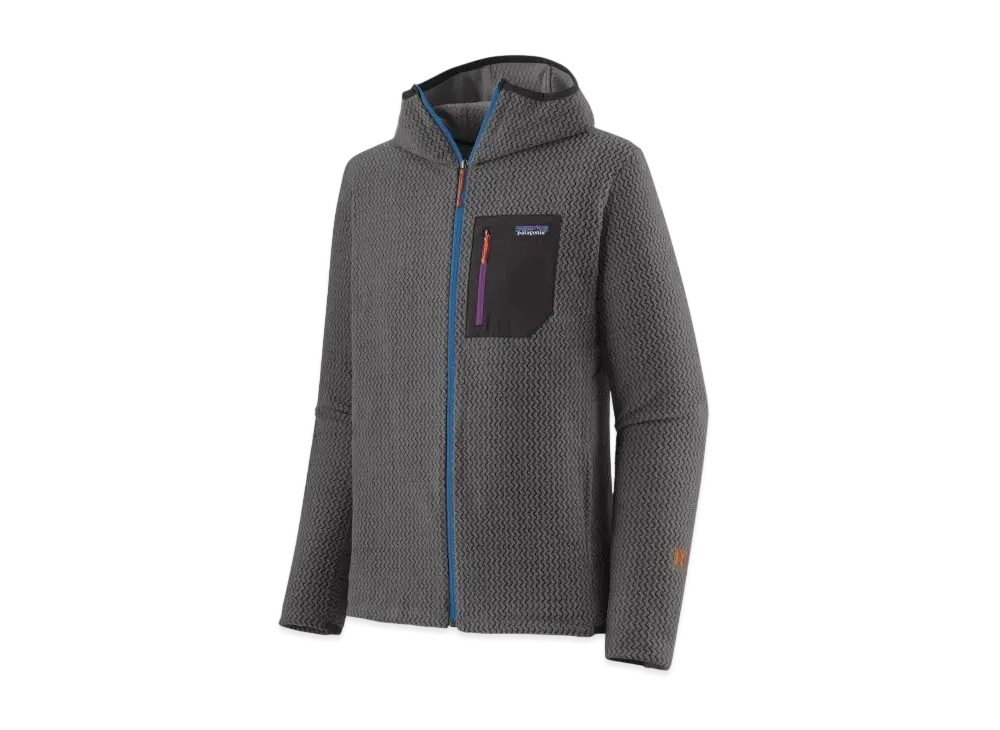 Patagonia Men's R1 Air Full Zip Hoodie "Grey"