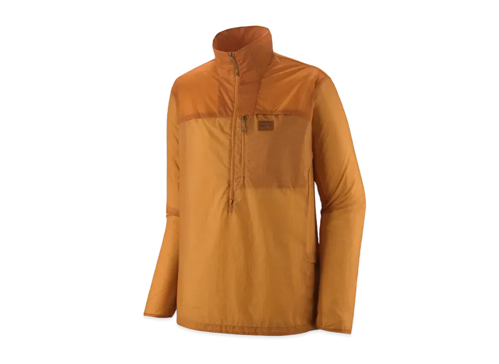 Patagonia Men's Houdini Stash 1/2 Zip Pullover "Gold"