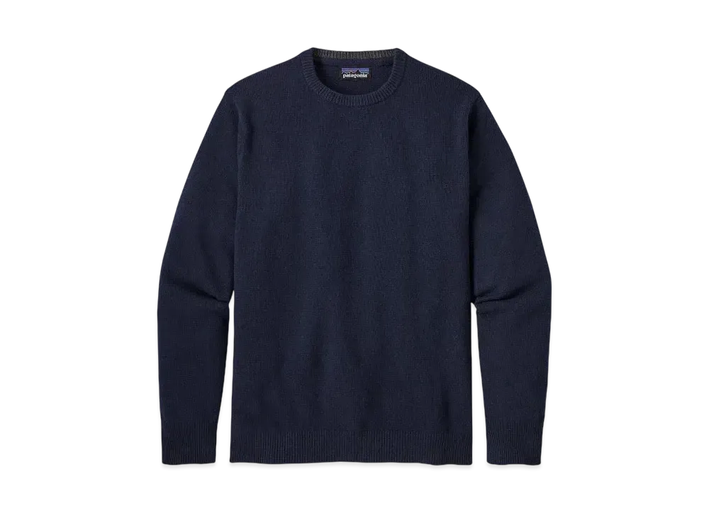 Patagonia Men's Recycled Cashmere Crewneck Sweater "Navy"