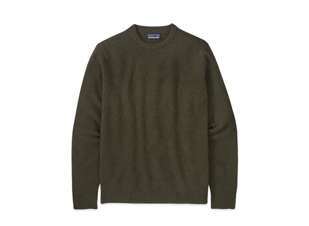 Patagonia Men's Recycled Cashmere Crewneck Sweater "Basin Green"