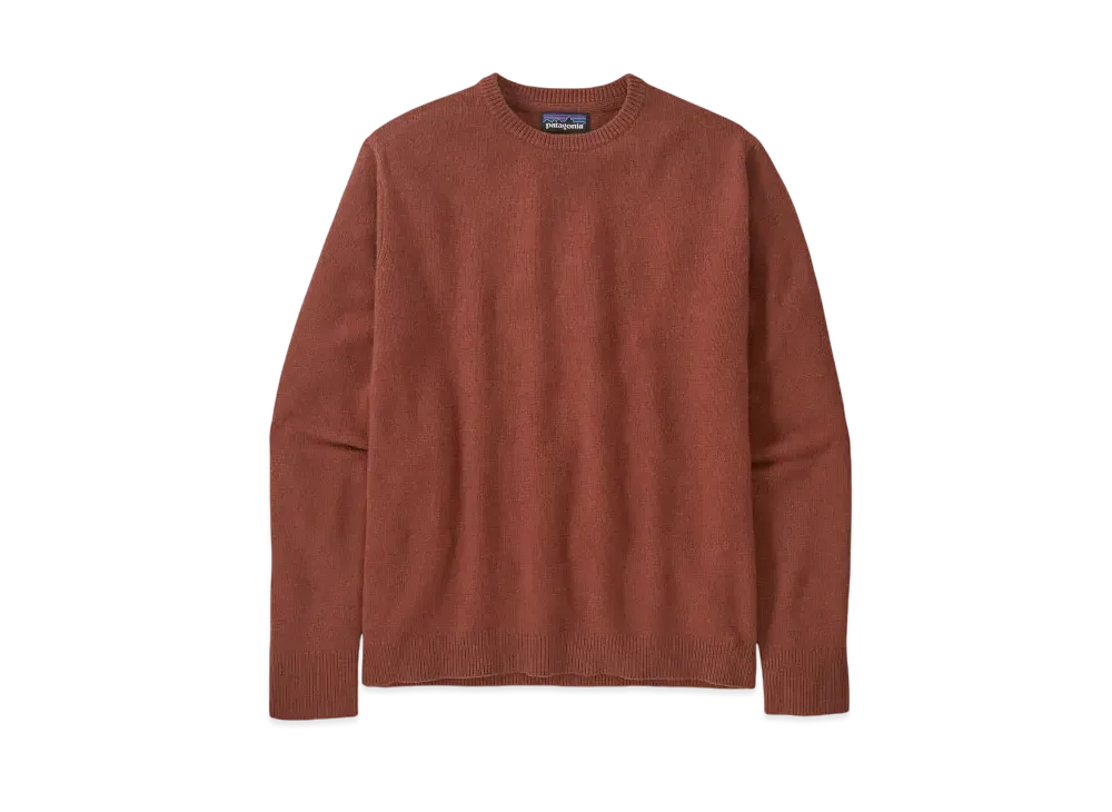 Patagonia Men's Recycled Cashmere Crewneck Sweater "Red"