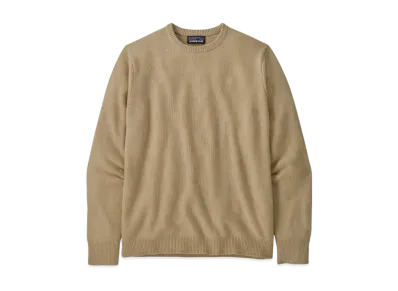 Patagonia Men's Recycled Cashmere Crewneck Sweater "Dark Natural"