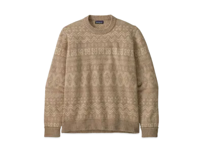 Patagonia Men's Recycled Wool Blend Sweater "Grey"