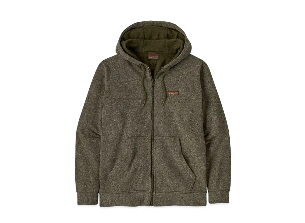 Patagonia Men's Full Zip Work Hoodie Sweatshirt "Needle Green"