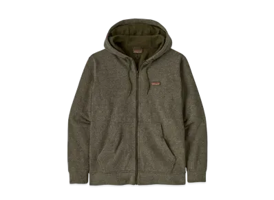 Patagonia Men's Full Zip Work Hoodie Sweatshirt "Needle Green"