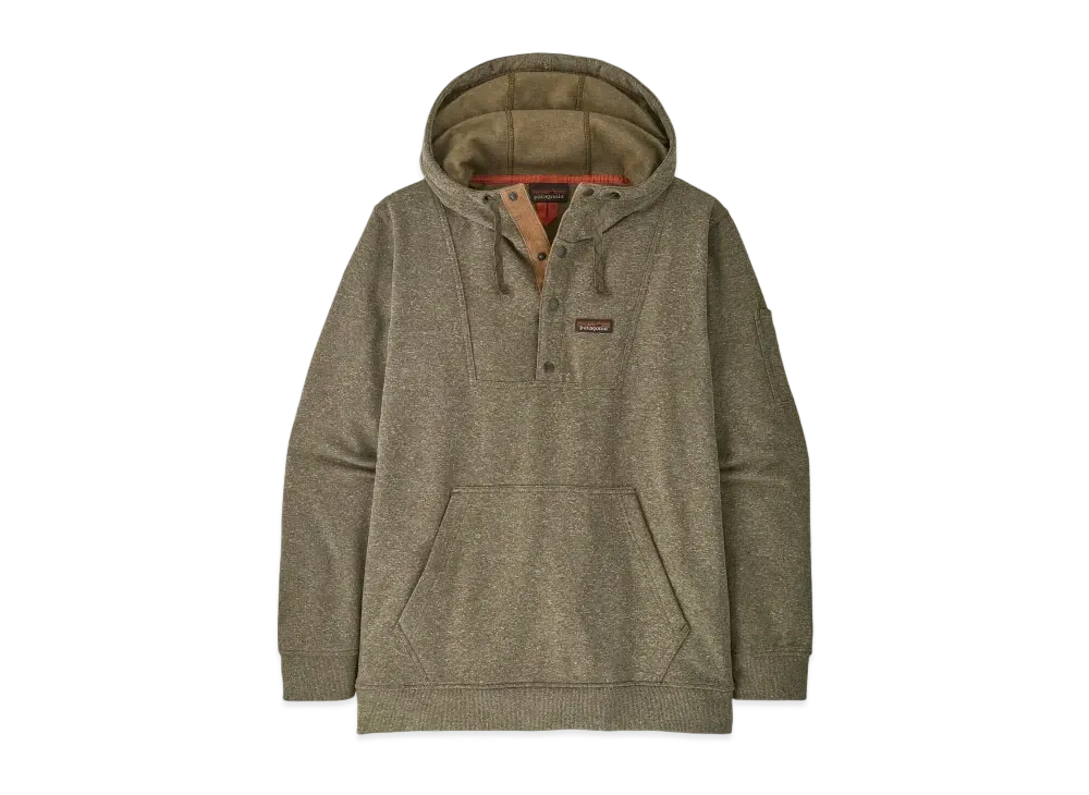Patagonia Men's Hemp Hoodie Sweatshirt "Dark Ash"
