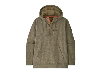 Patagonia Men's Hemp Hoodie Sweatshirt "Dark Ash"