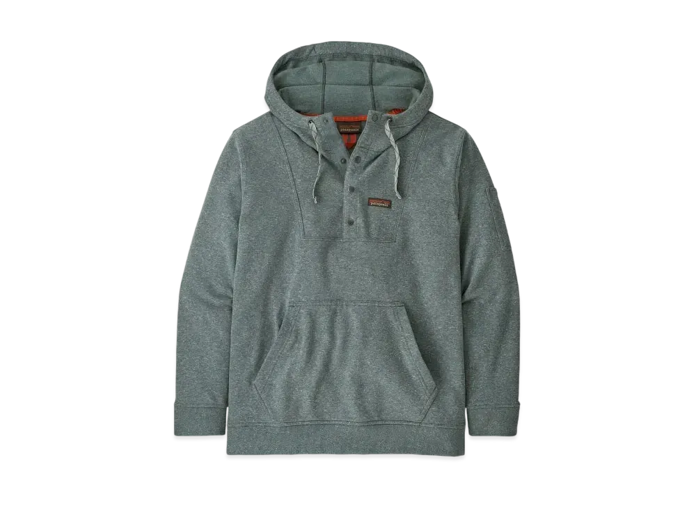 Patagonia Men's Hemp Hoodie Sweatshirt "Nouveau Green"