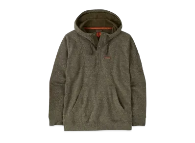 Patagonia Men's Hemp Hoodie Sweatshirt "Needle Green"