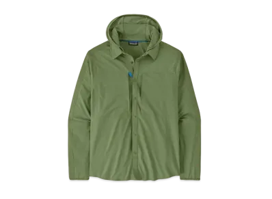Patagonia Men's River Rambler Hybrid Sun Hoodie "Terrain Green"